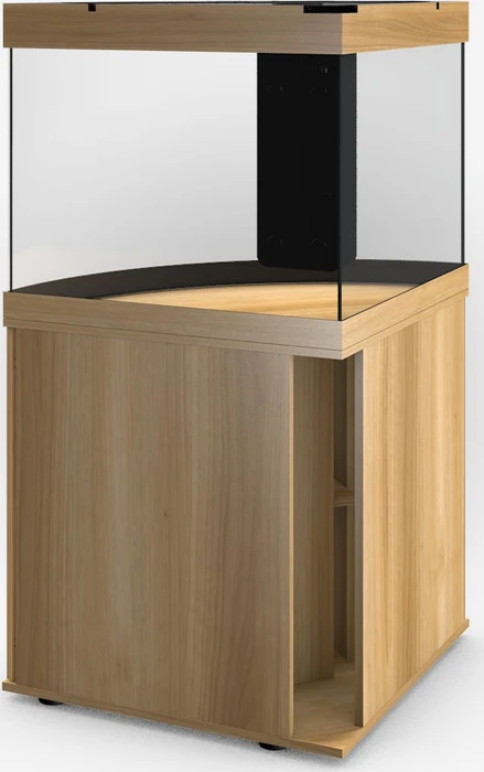Juwel Trigon 190 LED Aquarium-Set mit Unterschrank, helles Holz/helles Holz, 190l