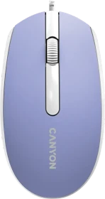 Canyon M-10 Wired Mouse, violett/weiß, USB