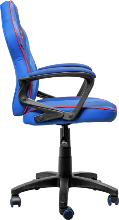 Trust Gaming GXT 703SM Revvo Kids Superman Edition Gamingstuhl, blau/rot