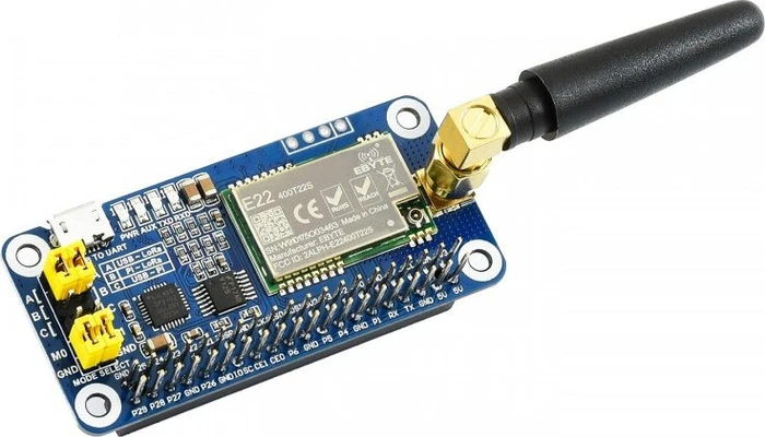 Waveshare SX1268 LoRa HAT for Raspberry Pi, 433MHz