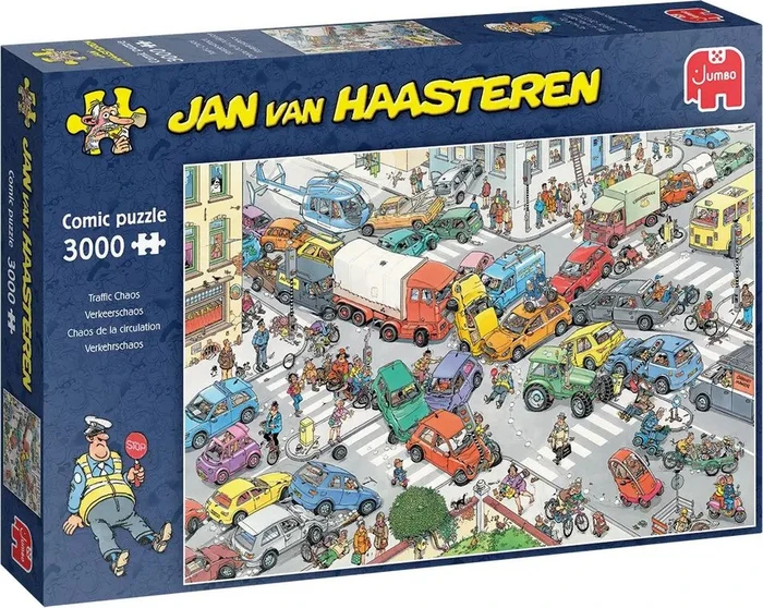 Jumbo Jan van Haasteren Verkehrschaos
