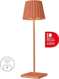 Sompex Troll 2.0 Akku-Tischleuchte 1-flammig orange