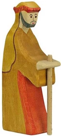 Goki Holztiger Hirte mit Stab 2