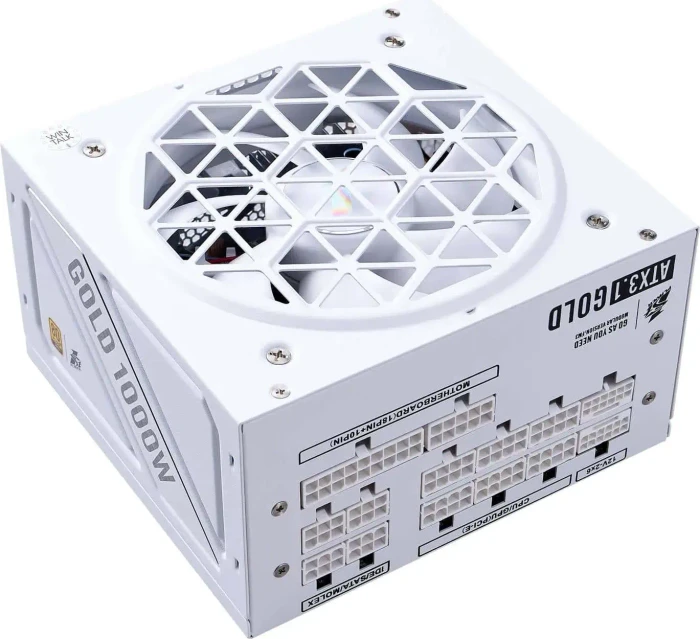 1st Player NGDP Gold weiß 1000W, ATX 3.1