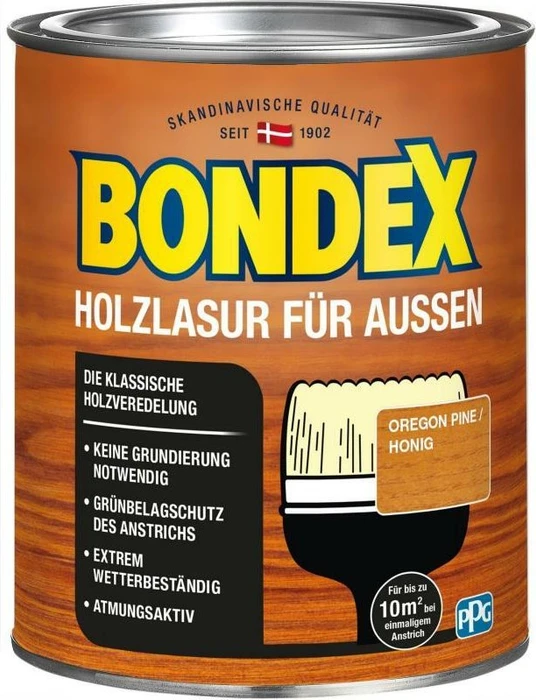 Bondex Holzlasur außen oregon pine, 750ml