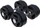 Gorilla Sports Kunststoff Gripper Kurzhanteln Sternverschluss Hantelstangen Set 30kg (100255-00007-0032)