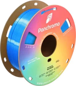 Polymaker Panchroma Silk PLA, blau, Spule, 1.75mm, 1.00kg