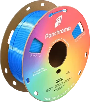 Polymaker Panchroma Silk PLA, blau, Spule, 1.75mm, 1.00kg