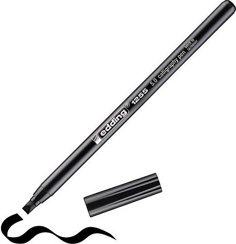 edding 1255 Kalligrafiestift 5.0mm schwarz