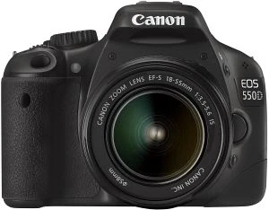 Canon EOS 550D mit Objektiv Fremdhersteller