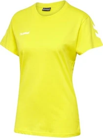 hummel GO Cotton T-Shirt kurzarm blazing yellow
