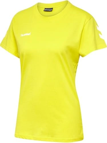 hummel GO Cotton T-Shirt kurzarm blazing yellow