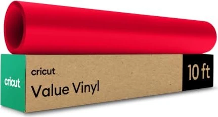 Cricut Value Vinylfolie permanent rot, 30.5x304.8cm