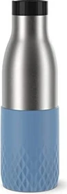 Emsa Bludrop Sleeve Trinkflasche 500ml aqua blau