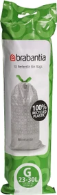 Brabantia PerfectFit Müllbeutel Typ G 23-30l, 10 Stück