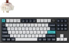 Keychron Q3 Max, Carbon Black, TKL, LEDs RGB, hot-swap, Gateron Jupiter BROWN, USB/Bluetooth, US (Q3M-M3-US)