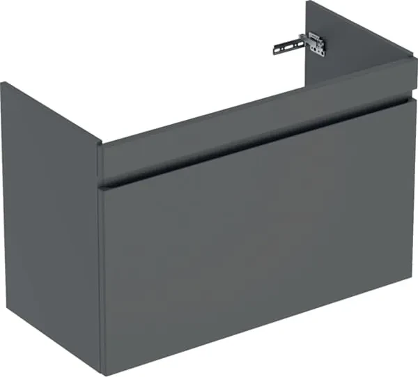 Geberit Renova Plan Unterschrank für Waschtisch 92.8x60.6x44.6cm, 1 Schublade, 1 Innenschublade, lava
