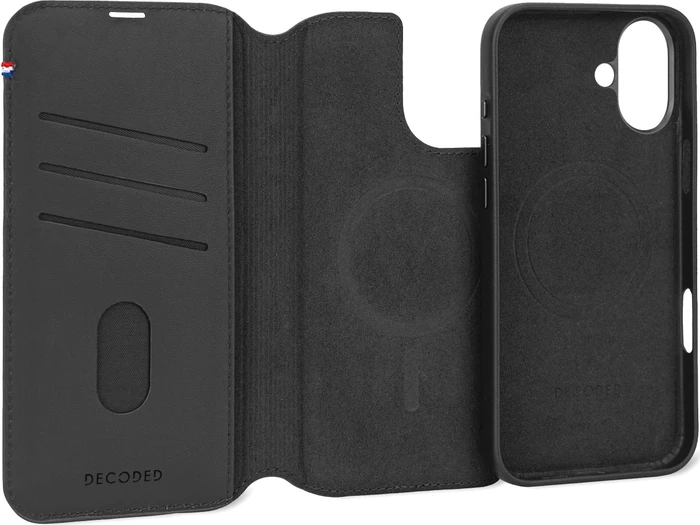 Decoded Leather Detachable Wallet Case für Apple iPhone 16 Plus