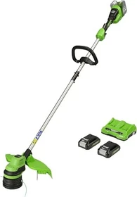 Greenworks Tools GD24X2LT Akku-Rasentrimmer inkl. 2 Akkus 2.0Ah