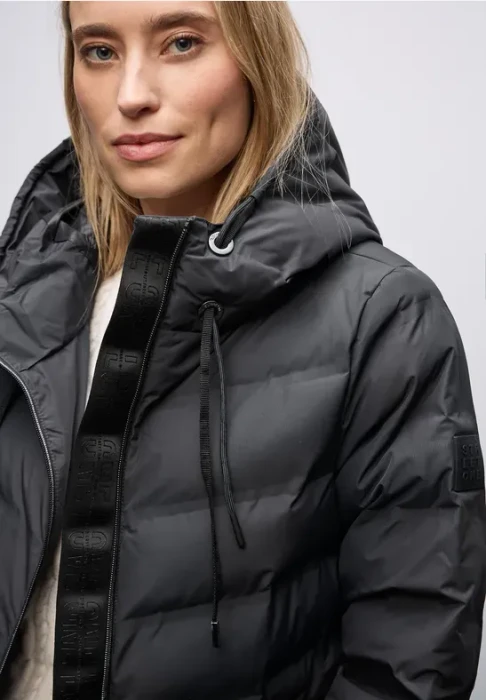 Street One Jacke mit moderner Steppung Funktionsmantel obsidian blue (Damen)