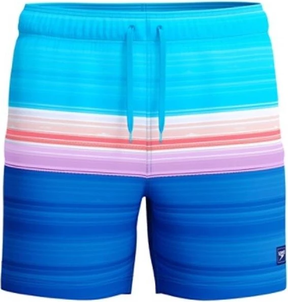 Speedo Redondo Edge 40cm Badeshorts blau/rosa (Herren)