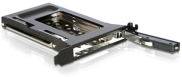 DeLOCK PCI Slotblech Wechselrahmen auf 2.5" SATA