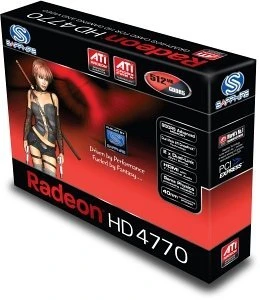 Sapphire Radeon HD 4770, 512MB GDDR5, 2x DVI, S-Video, full retail