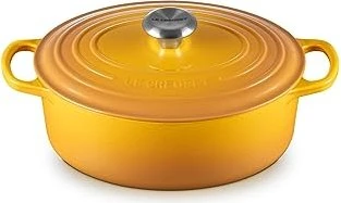 Le Creuset Signature Gusseisen Bräter oval 27cm 4.1l nectar