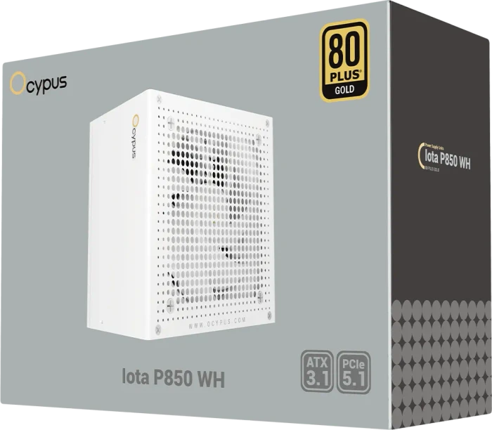 Ocypus Iota P850 WH weiß 850W, ATX 3.1
