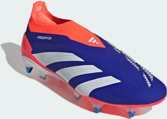 adidas Predator Elite Laceless SG lucid blue/cloud white/solar red