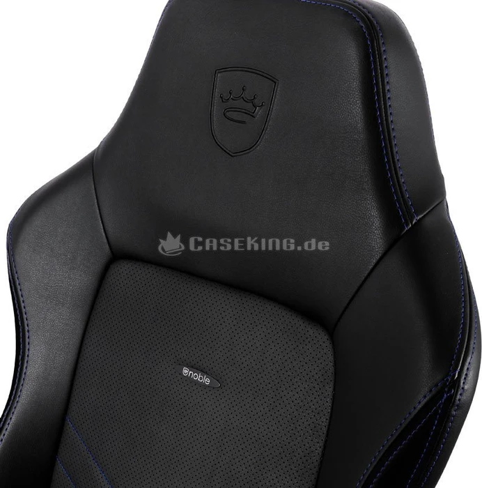 noblechairs Hero Gamingstuhl, schwarz/blau