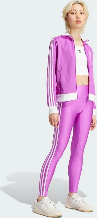 adidas 3-Streifen Hose lang purple burst (Damen)