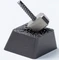 Keychron Hammer Alu Alloy Artisan Keycap, Acryl, Aluminium, Titanium, schwarz/silber, 1 Taste Vorschaubild