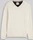 Tom Tailor Strickpullover mit V-Ausschnitt aus Baumwolle Strickpullover weiß (Herren) (1039811-38677)