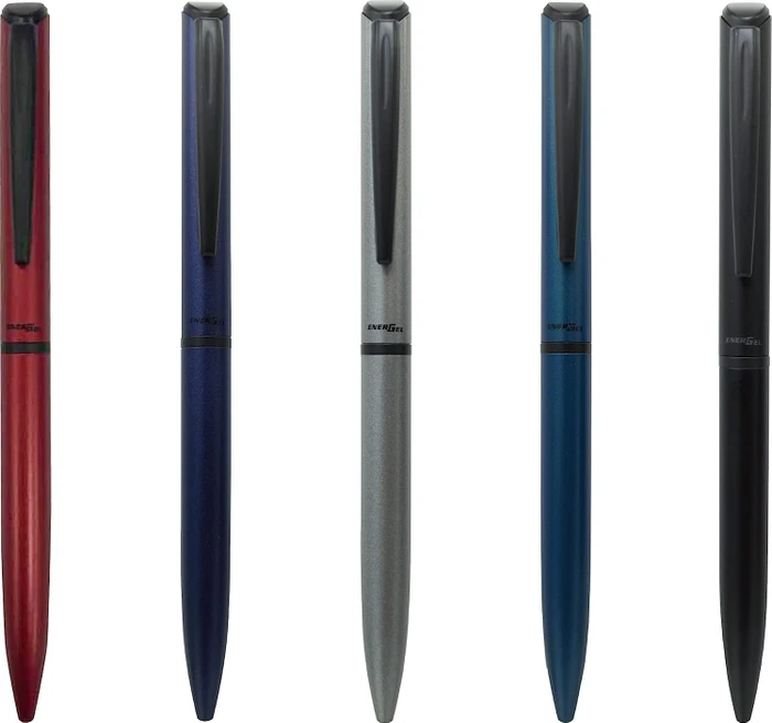 Pentel EnerGel HighClass BL2507 0.7mm/0.35mm Gelroller rot matt, Geschenkbox