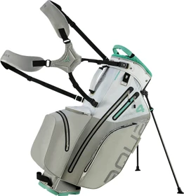Big Max Aqua Hybrid 4 Golftasche weiß/grau/mint