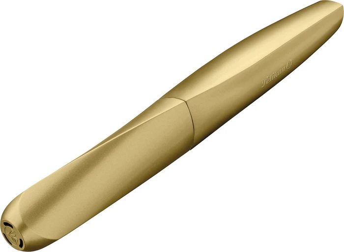 Pelikan Twist Tintenroller (Mine) pure gold, Rechts- und Linkshänder, Blister