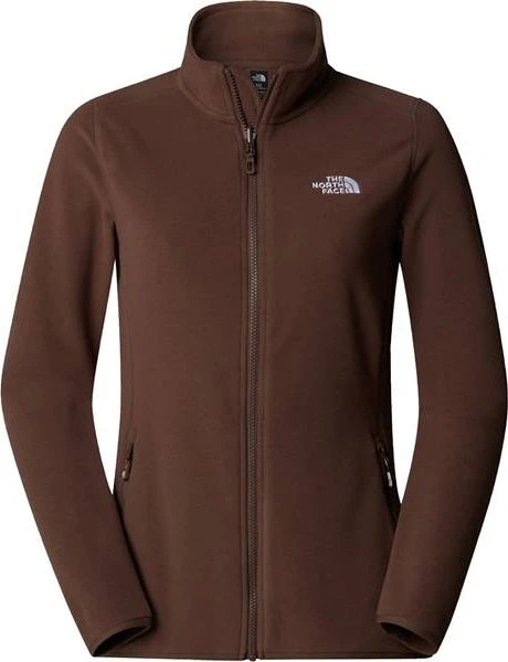 The North Face 100 Glacier Full Zip Fleece Funktionsjacke smokey brown (Damen)