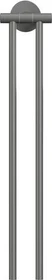 tesa Moon Grey Handtuchhalter 2-armig inkl. Klebelösung grau