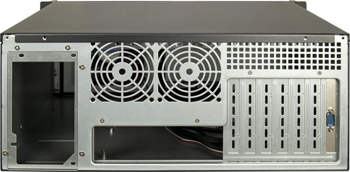 Inter-Tech IPC 4U-4460TFT, schwarz, 4HE, ATX