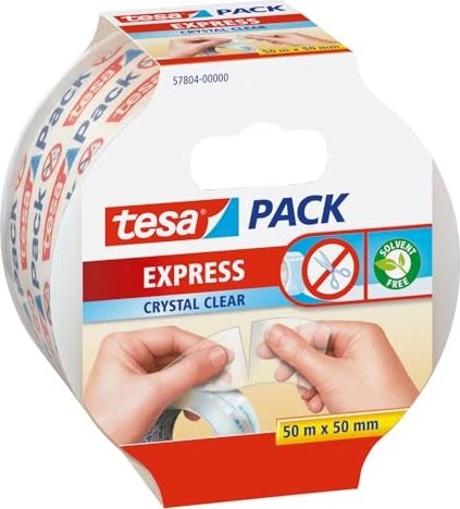 Tesa Express 50m 50mm kristall-klar