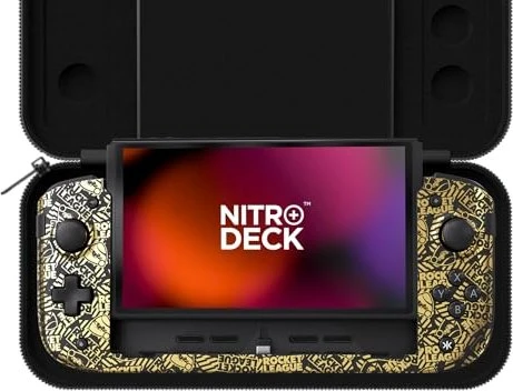 CRKD Nitro Deck+ Rocket League Gold Edition (Switch)
