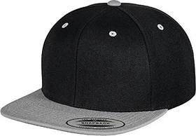 Flexfit YP Classics Premium Snapback 2-Tone Kappe schwarz/silber