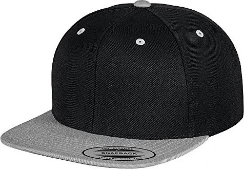 Flexfit YP Classics Premium Snapback 2-Tone Kappe schwarz/silber