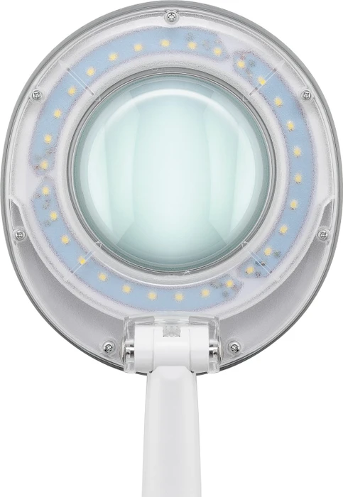 Wentronic Goobay LED-Stand-Lupenleuchte, 6W, 1.75x, 3 Dioptrien weiß