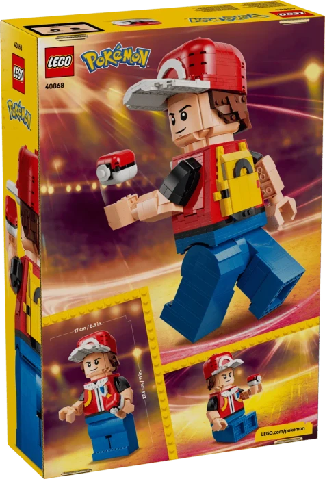 LEGO Pokémon - Rot als Große Minifigur