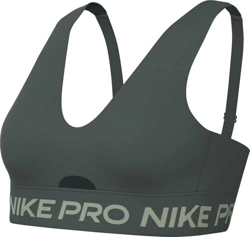 Nike Pro Indy Plunge Sport-BH vintage green/jade horizon/white (Damen)