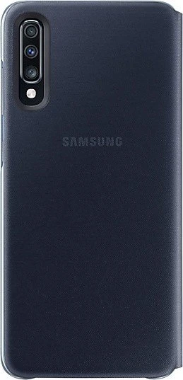 Samsung Wallet Cover für Galaxy A70 schwarz