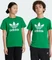 adidas Trefoil T-Shirt kurzarm grün (Junior) Vorschaubild