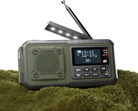 Acta Berg DAB+ Kurbelradio grün